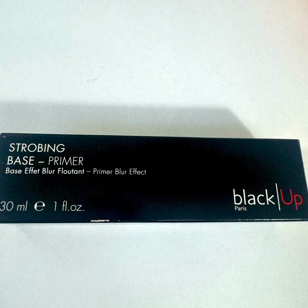 Black up strobing  base primer blur effect